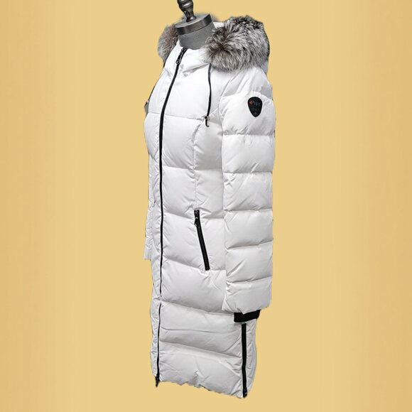 Pajar Down Filled Parka with Trimmed Hood Fur - Picture 4 of 7